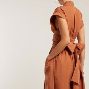 THREE GRACES LONDON Clarissa tie-back dress